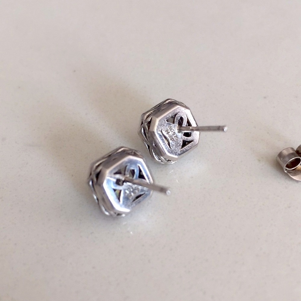 Swarovski zirconia earrings - Picture 5 of 6